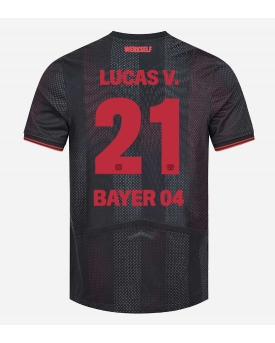 Billige Fotballdrakt Bayer Leverkusen Lucas Vazquez #21 Replika Hjemmedrakt 2025-26 Kortermet Billige Fotballdrakt Bayer Leverkusen Lucas Vazquez #21 Replika Hjemmedrakt 2025-26 Kortermet